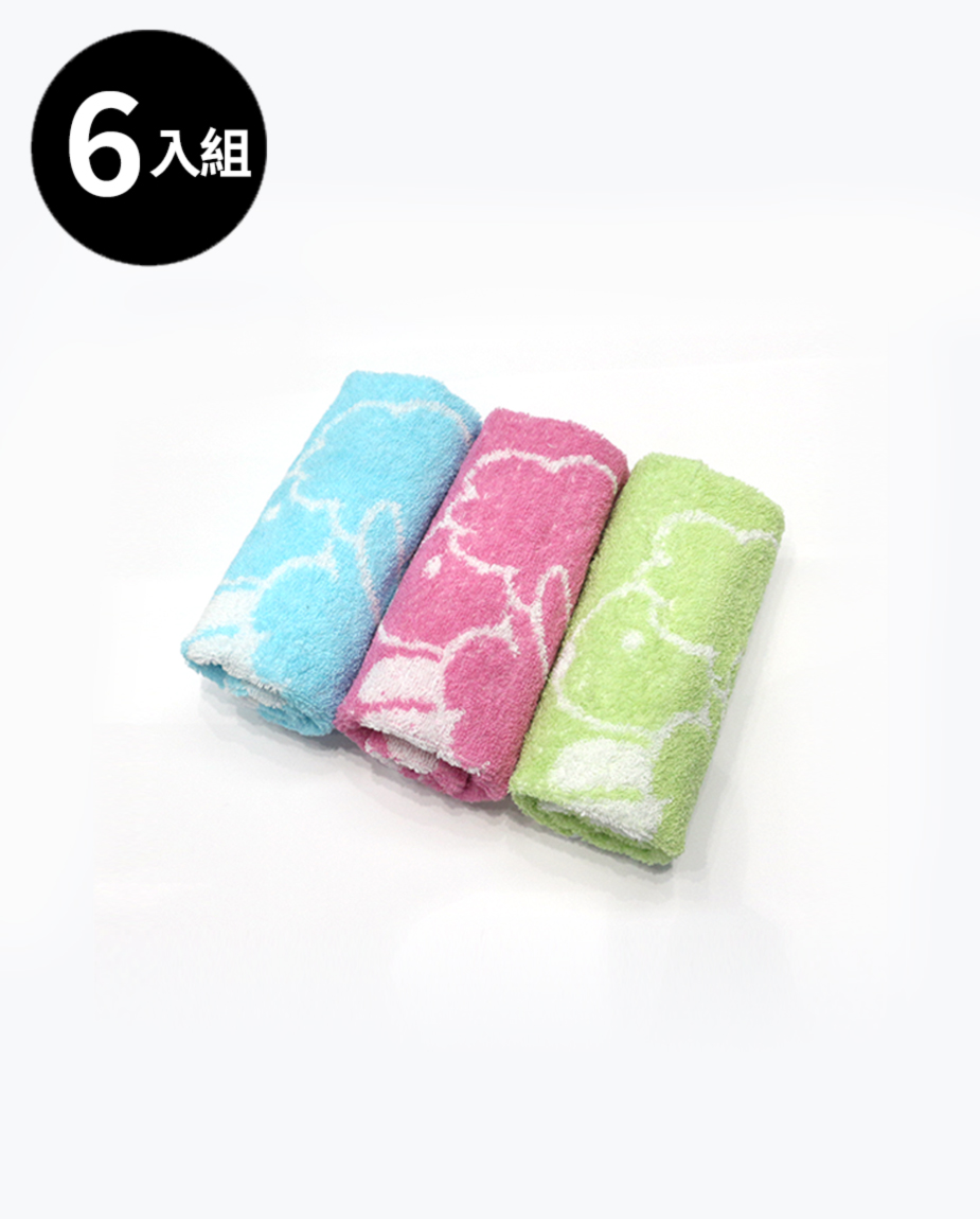 【三花】噗噗小羊童巾6條-顏色隨機 TL116