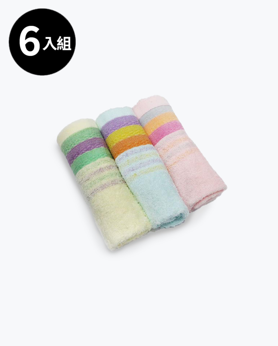 【三花】熱情印第安童巾6條-顏色隨機 TL102